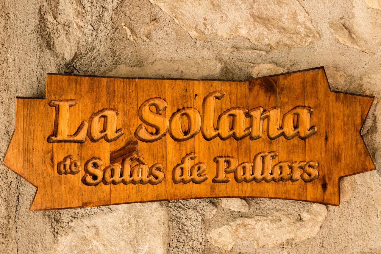 Alberg La Solana Salas de Pallas Esterno foto